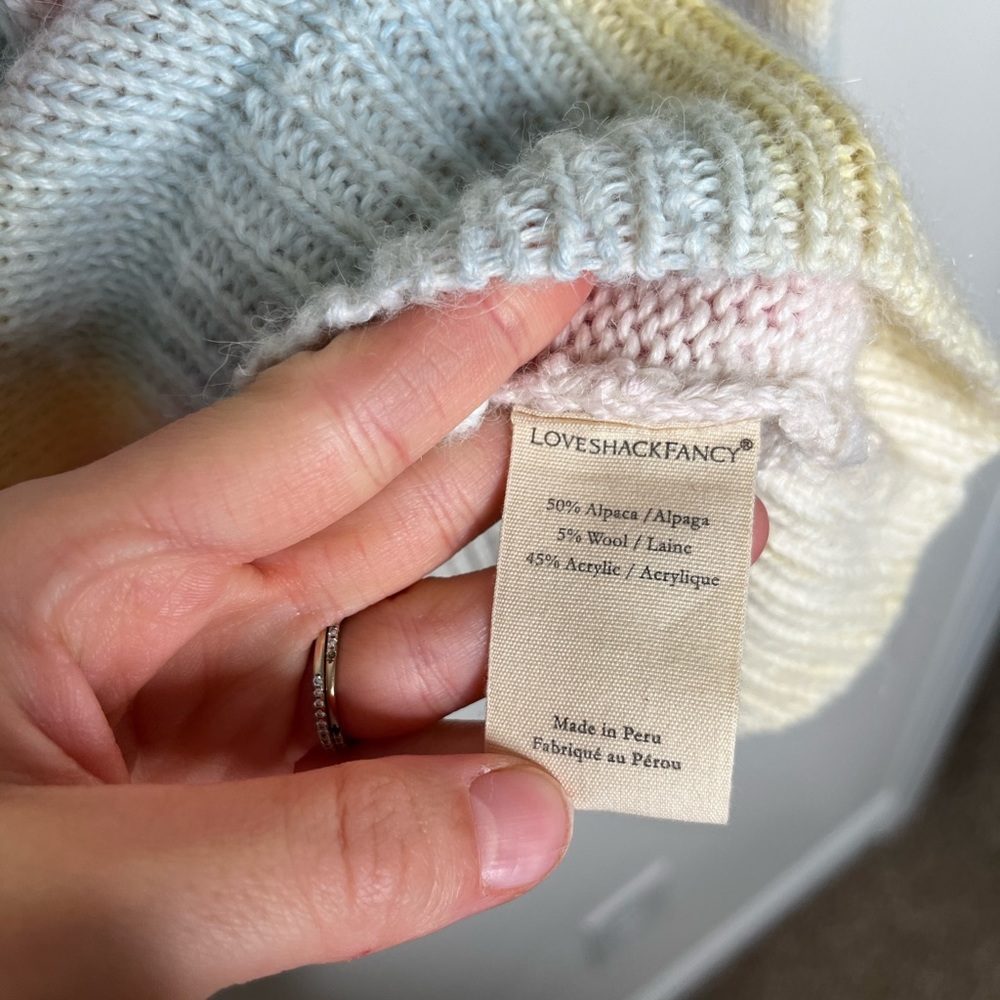 LoveShackFancy Naveen Pullover Fairy Tale XS - Picture 9 of 12